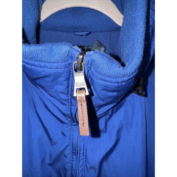 Vintage Ralph Lauren Polo Zip Up Jacket W/ Hidden Hoodie Size Xl - Picture 3 of 7